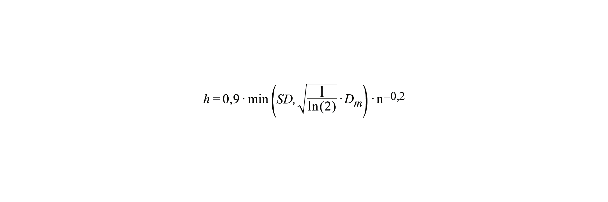 Mathematische Formel