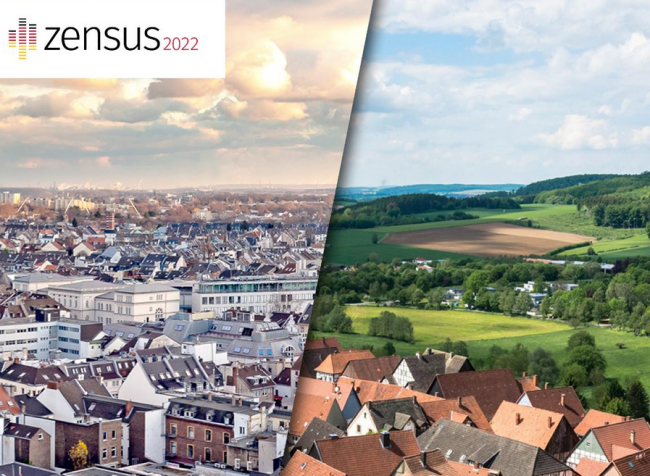 Titelbild StoryMap zeigt Großstadt und Kleinstadt